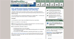 Desktop Screenshot of linkprofits.com